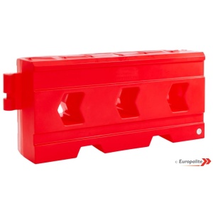 2m Universal TVPB (temporary vertical plastic barrier) - Red